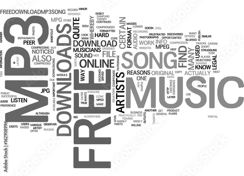 What Is Free Mp Music Download Text Word Cloud Concept Buy This What Is Free Mp Music Download Text Word Cloud Concept Buy This