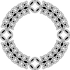 Celtic pattern. Element of Scandinavian or Celtic ornament