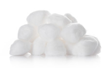 Cotton Ball,cotton Wool Isolated On A White Background
