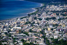 Aerial View Of Saint Denis Of La Reunion