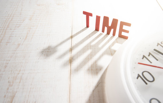 Wall clock and wording 