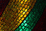 Fototapeta Do przedpokoju - Mosaic of colored glass