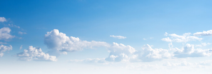 clear sky and clouds
