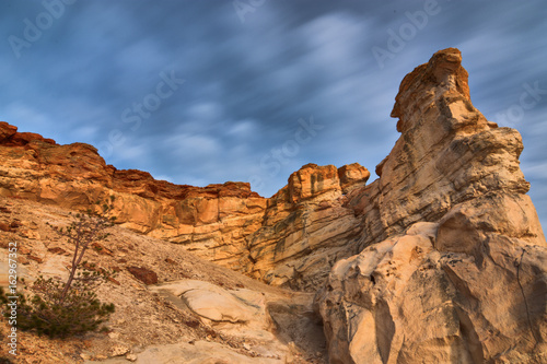 Clouds Over Red Rock At Castle Gardens Wyoming Buy This Stock