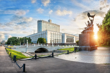 Wall Mural - Дом Правительства в Москве Government House in Moscow