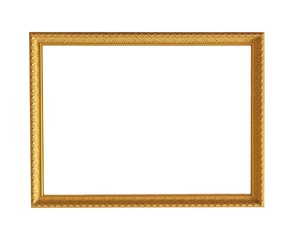 Gold frame for paintings, mirrors or photos