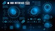© PALERM089 - Futuristic virtual graphic touch user interface, HUD