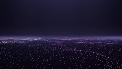 Abstract purple field