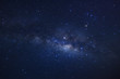 © sripfoto - Milky way galaxy. Long exposure photograph.With grain
