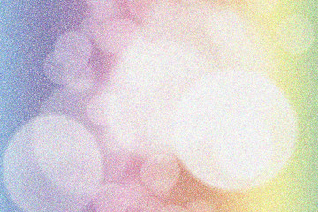 Wall Mural - pointillized colorful bokeh abstract background