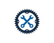 Repair Bike Icon Logo Design Element