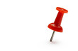 © fotofabrika - close up of a pushpin on white background