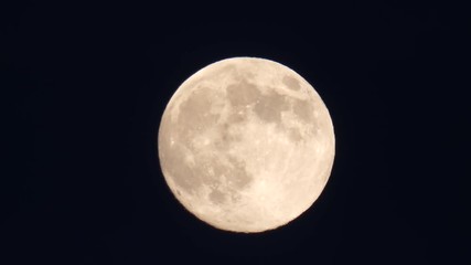 full moon bright illuminated