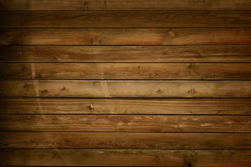 Wall Mural - Old Wood Rustic Brown Shabby Background.