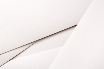 Abstract background, white sheets of paper.
