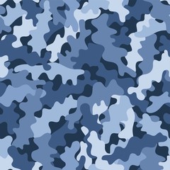 Camouflage seamless pattern. Vector