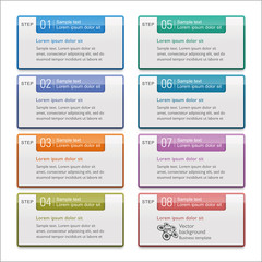 Wall Mural - web banner and label design #vector graphics