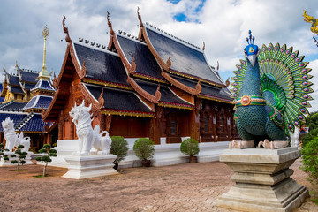 Ban Den temple is a Thai temple which is located in the northern part of Thailand It is one of the most beautiful and famous Thai temples in Chiang Mai