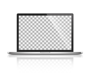 Poster - notebook. vector. realistic isolated model - vector stock.