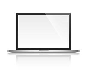 Poster - notebook. vector. realistic isolated model - vector stock.