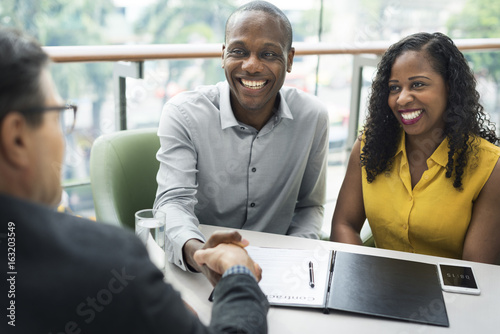 Fotomural Business Communication Connection People Concept