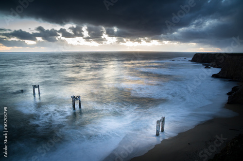Abandoned Pier - Davenport, California