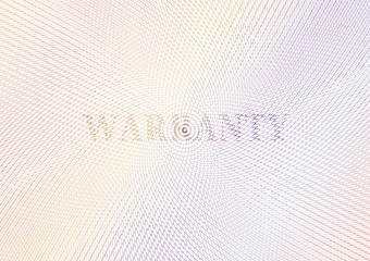 Guilloche vector background grid. Moire ornament texture with waves. Pattern for money warranty, certificate, diploma