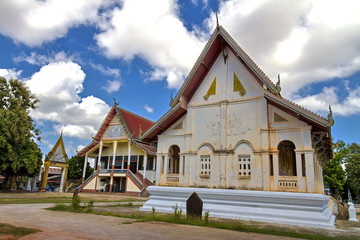 Wall Mural - Church and cloud sky