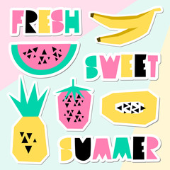 Sticker - Retro Summertime Stickers