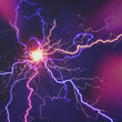 © Dmytro Tolokonov - Thunder bolt, industrial and science abstract backgrounds