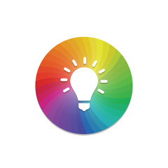 Sticker - Color Circle - App Push-Button