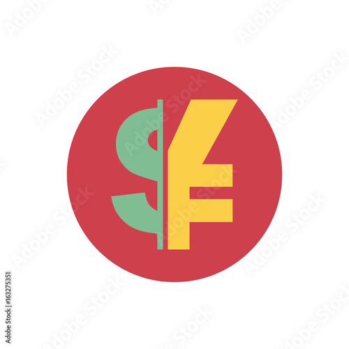 currency exchange icons set dollar yen modern round color icons worldwide currency flat style icon vector illustration buy this stock vector and explore similar vectors at adobe stock adobe stock adobe stock