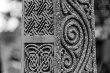 Celtic Gravestone Pattern