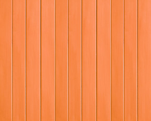 Wall Mural - Orange colored wood  plank texture background