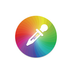 Sticker - Color Circle - App Push-Button