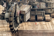 Bucket-wheel Excavator Mining.