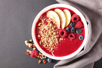 Wall Mural - smoothie bowl for healthy breakfast