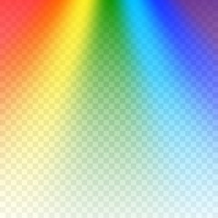Wall Mural - rainbow gradient on white transparent background. color rainbow abstract mesh. colorful bright soft 