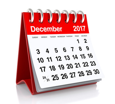 December 2017 Calendar