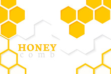 Honeycomb Background. Vector Illustration Of Geometric Hexagons Background