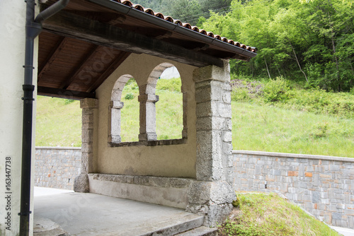 Fotografia, Obraz Religiosity among the mountains. Church