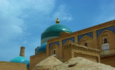 Wall Mural - Architectural details and views of Khiva, Uzbekistan