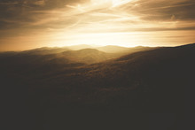 Skyline Drive Sunset - Shenandoah Valley Virginia