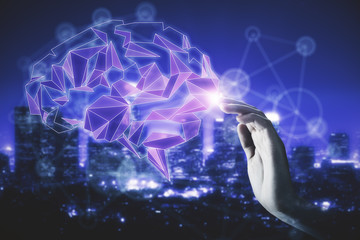 Aufkleber - Technology and knowledge concept