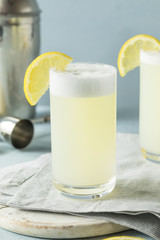 Poster - Refreshing Cold Egg Gin Fizz