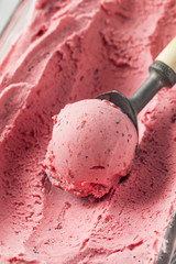 Poster - Sweet Homemade Berry Ice Cream