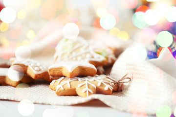 Poster - Beautiful cookies with Christmas decor