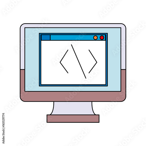 Cuadros en Lienzo screen monitor computer coding programmer