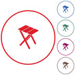 © diamondtetra - Camping stool icon