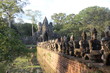 Cambodia . Angkor Thom City . The south gate . Siem Reap Province . Siem Reap City .